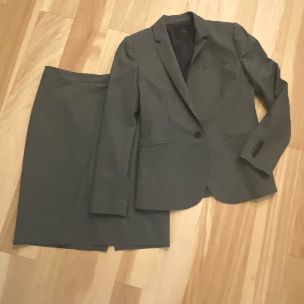 J.Crew Italian Stretch Wool skirt